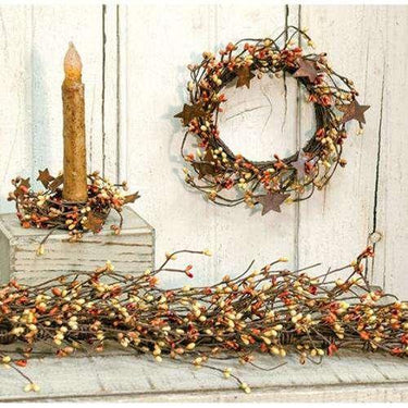 Pumpkin Spice Pip Garland, 4ft - The Fox Decor